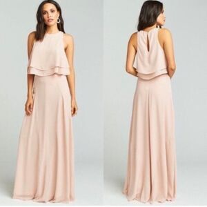 Show Me Your Mumu Mauve 2 piece Ariel Maxi Skirt and Top Sm